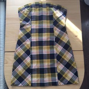 D.4 Urban Outfiters Plaid Dress